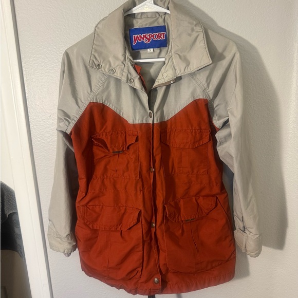 Jansport Jackets & Blazers - Vintage Jansport Beige and Orange Jacket
